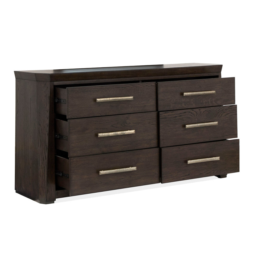 Magnussen - Tauren Coffee Bean Double Drawer Dresser - B6434-22 view 4
