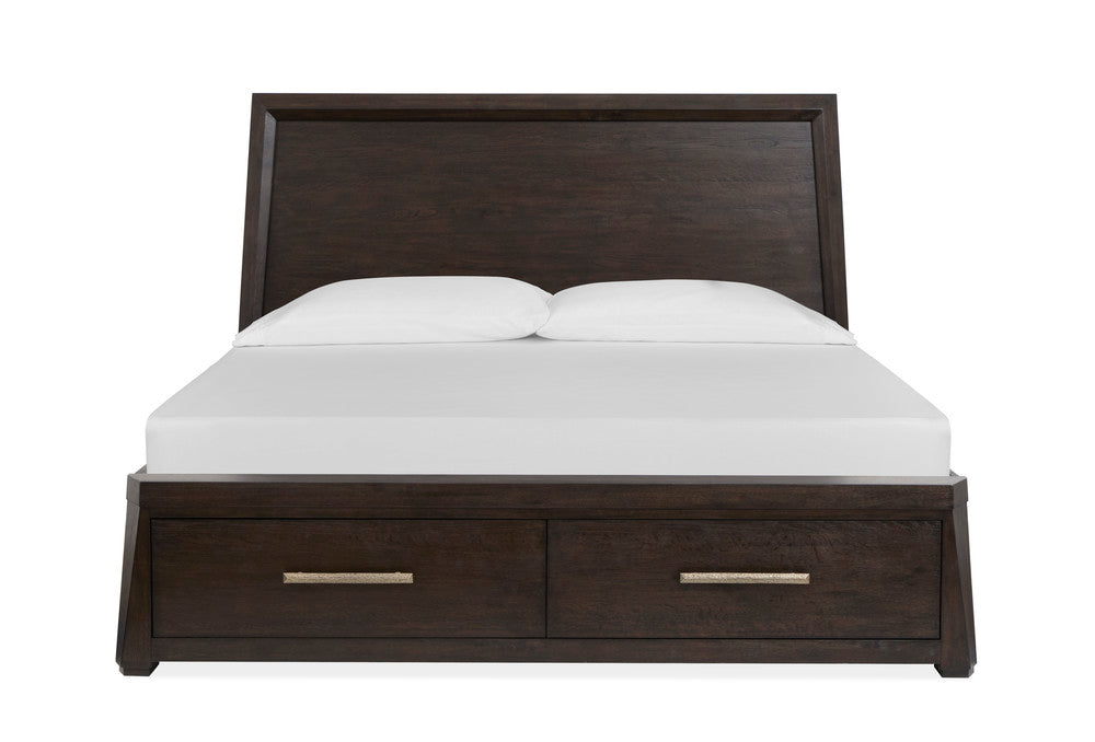 Magnussen - Tauren Coffee Bean King Panel Storage Bed - B6434-64A view 2