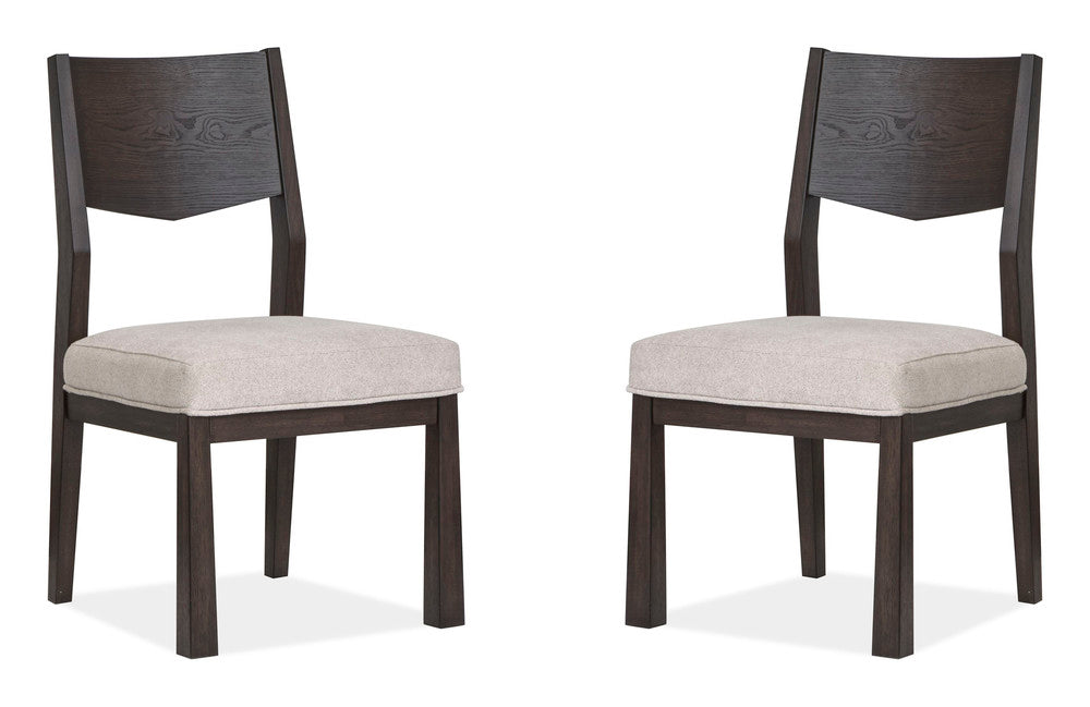 Magnussen - Tauren Coffee Bean Trestle Dining Table With 4 Side Chairs And Buffet - D6434-21-KIT3 view 5