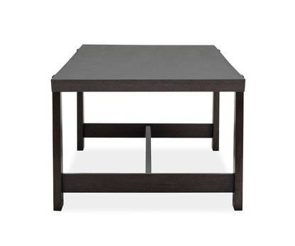 Magnussen - Tauren Coffee Bean Trestle Dining Table With 4 Side Chairs - D6434-21-KIT1 view 4