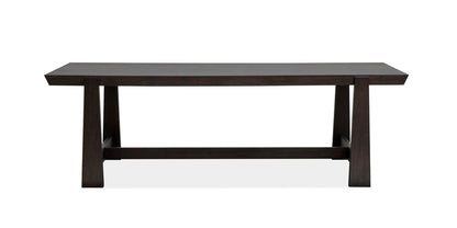 Magnussen - Tauren Coffee Bean Trestle Dining Table With 6 Side Chairs And 2 Upholstered Side Chairs - D6434-21-KIT25 view 3