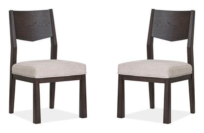 Magnussen - Tauren Coffee Bean Trestle Dining Table With 6 Side Chairs And Buffet - D6434-21-KIT6 view 5