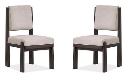 Magnussen - Tauren Coffee Bean Trestle Dining Table With 8 Upholstered Side Chairs And Sideboard - D6434-21-KIT17 view 5