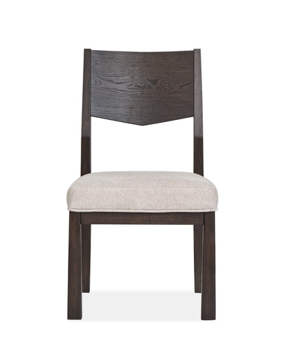 Magnussen - Tauren Coffee Bean Upholstered Side Chair Two Pack - D6434-62 view 2