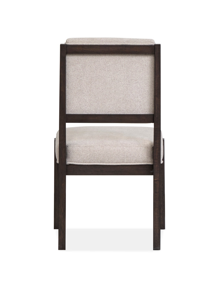 Magnussen - Tauren Coffee Bean Upholstered Side Chair Two Pack - D6434-63 view 3