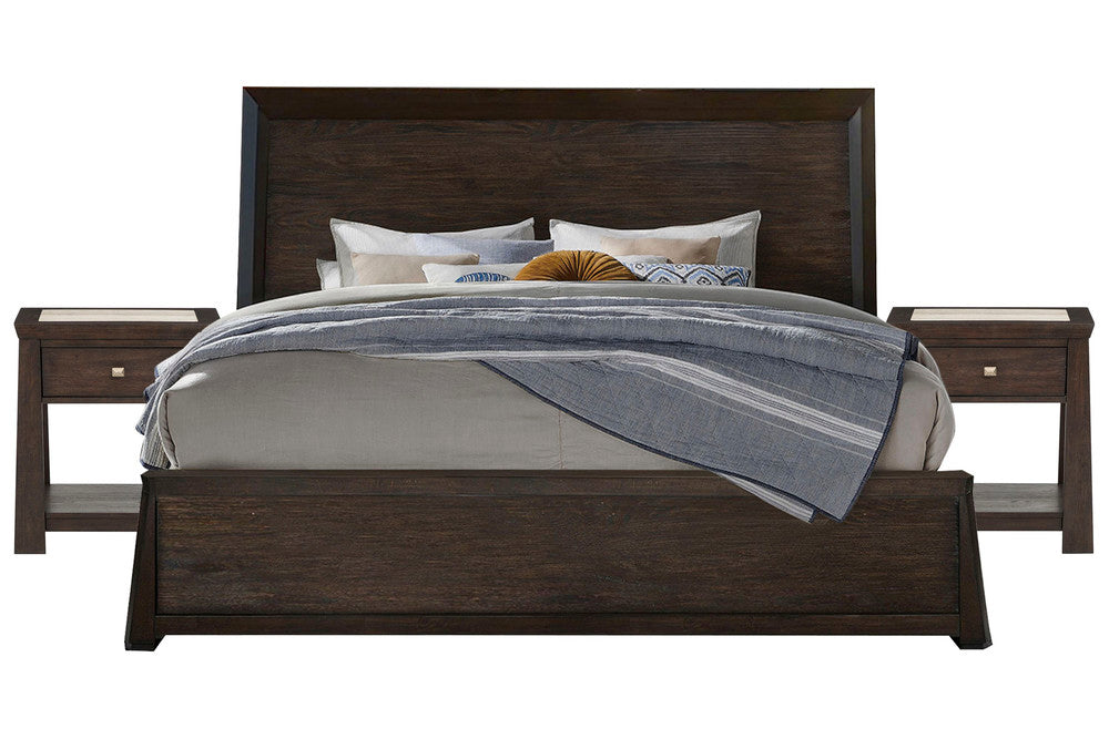Magnussen - Tauren King Panel Bed With 2 Open Nightstands - B6434-64-KIT7 view 1