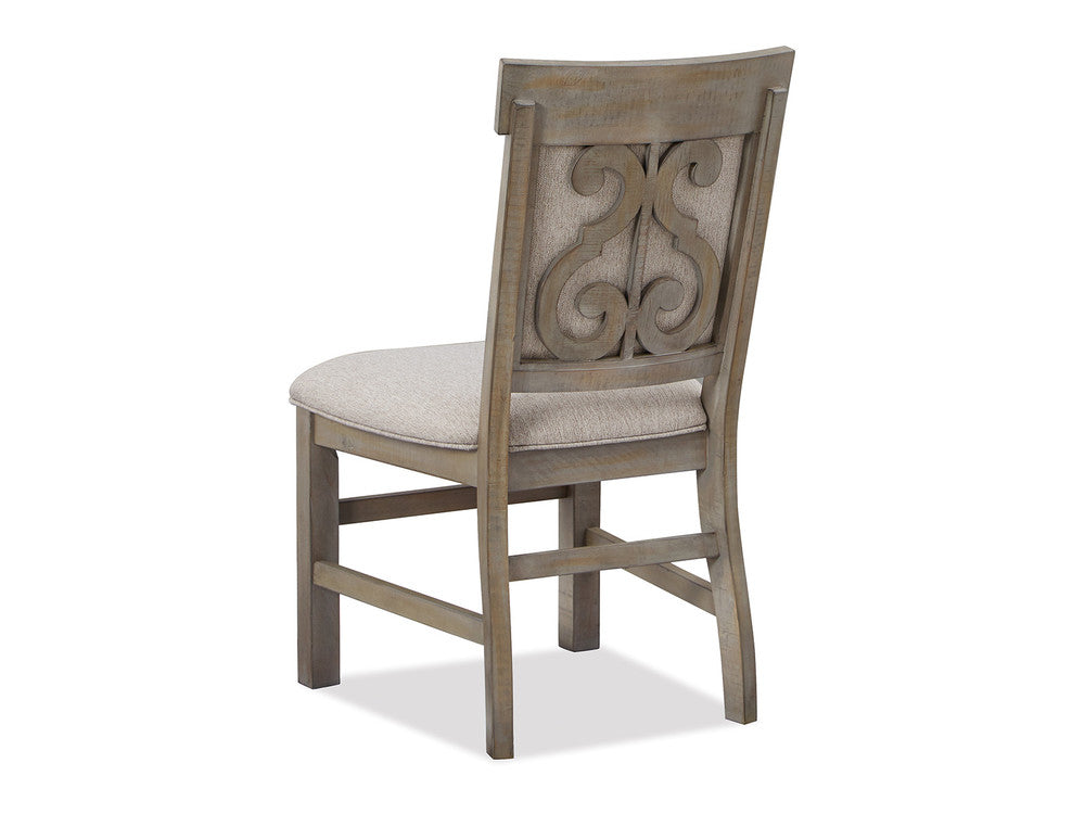 Magnussen - Tinley Park Dove Tail Grey 48" Round Dining Table With 2 Side Chairs And 2 Upholstered Side Chairs - D4646-22-KIT11 view 8