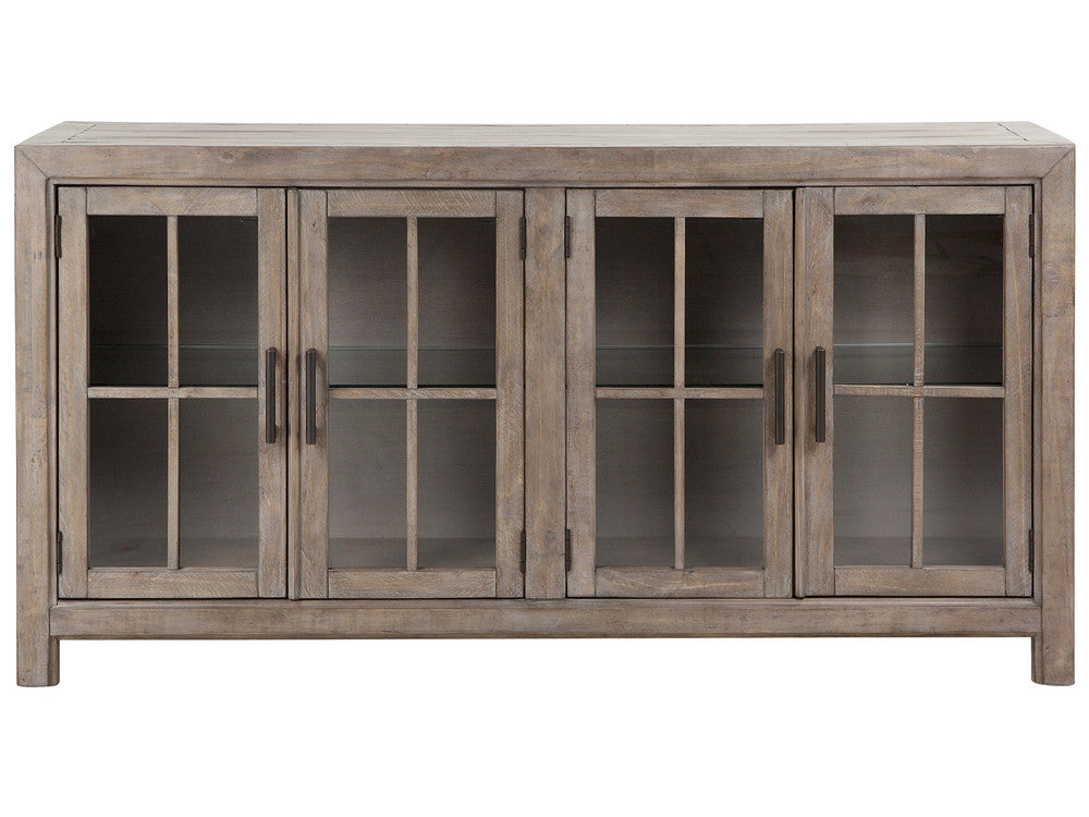 Magnussen - Tinley Park Dove Tail Grey Buffet Curio Cabinet - D4646-04 view 1