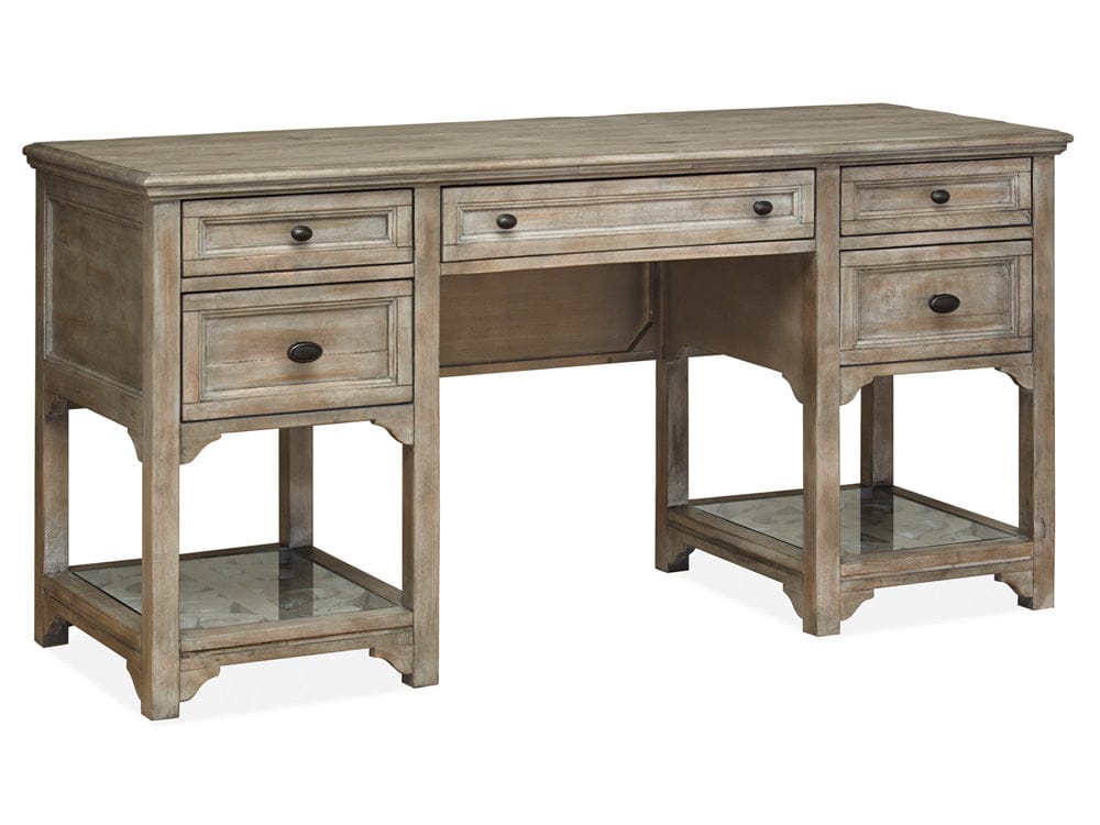 Magnussen - Tinley Park Dove Tail Grey Desk - H4646-05B view 1