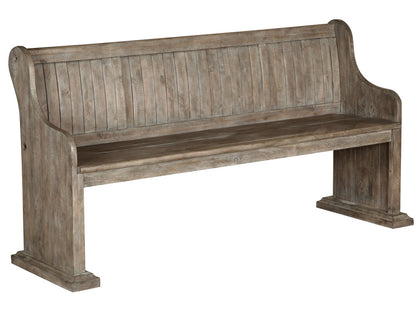 Magnussen - Tinley Park Dove Tail Grey Extendable Rectangular Dining Table With 2 Benches And Server - D4646-20-KIT42 view 5