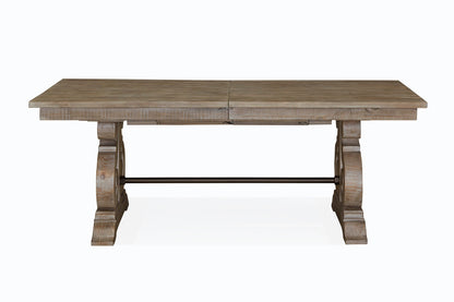 Magnussen - Tinley Park Dove Tail Grey Extendable Rectangular Dining Table With 2 Benches - D4646-20-KIT41 view 4