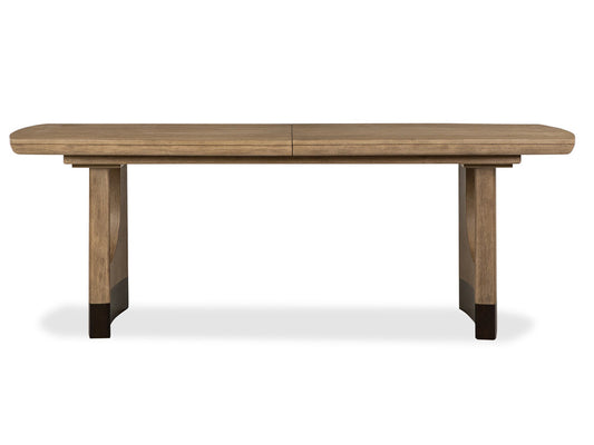 Magnussen - Tristan Swiss Coffee Extendable Trestle Dining Table - D5878-21 view 2