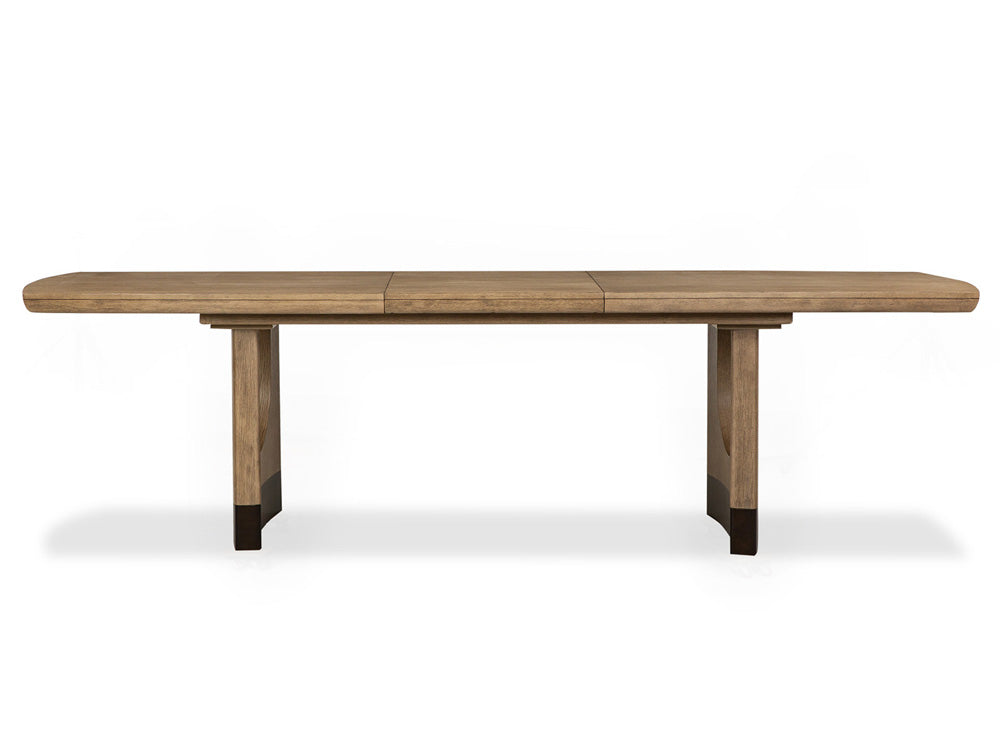 Magnussen - Tristan Swiss Coffee Extendable Trestle Dining Table - D5878-21 view 6