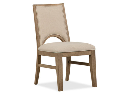 Magnussen - Tristan Swiss Coffee Extendable Trestle Dining Table With 2 Side Chairs And Bench - D5878-21-KIT16 view 6