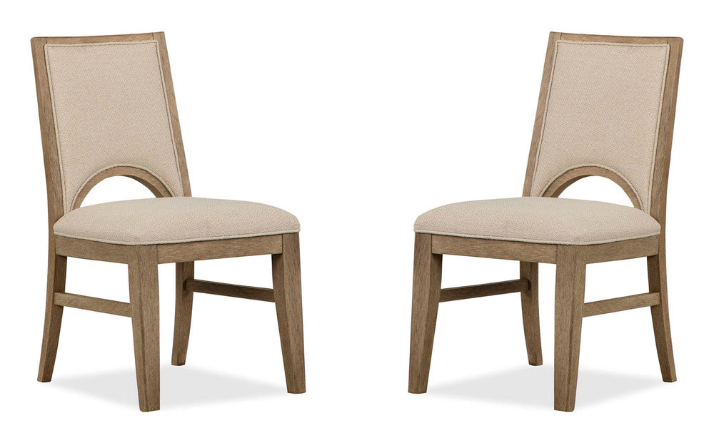Magnussen - Tristan Swiss Coffee Extendable Trestle Dining Table With 2 Side Chairs Bench And Sideboard - D5878-21-KIT17 view 5