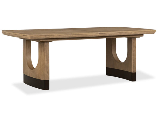 Magnussen - Tristan Swiss Coffee Extendable Trestle Dining Table With 4 Side Chairs Bench And Sideboard - D5878-21-KIT20 view 2