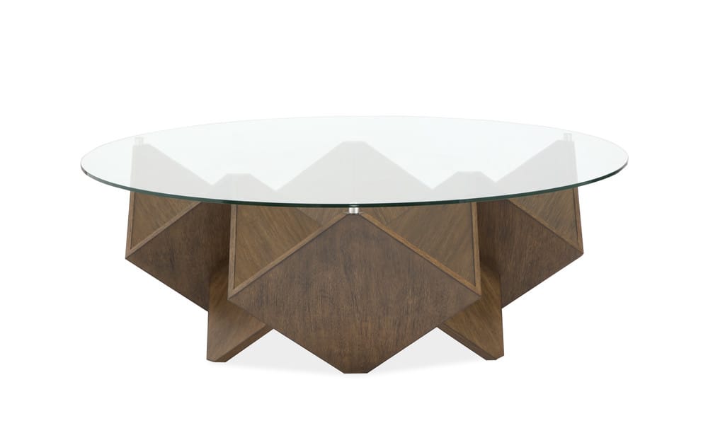Magnussen - Vector Russet Round Cocktail Table - T6502-45 view 3