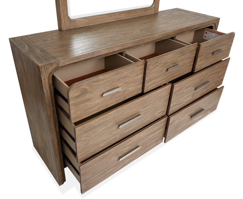 Magnussen - Westbourne Dark Umber Dresser With Portrait Mirror - B5888-2042 view 7