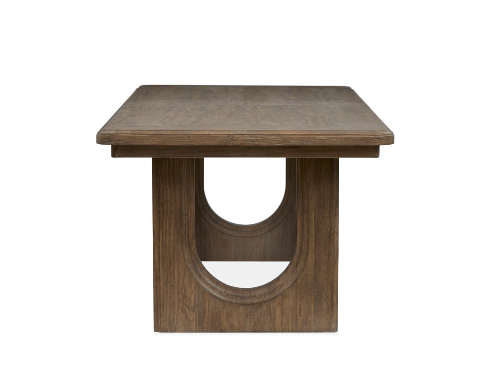 Magnussen - Westbourne Dark Umber Extendable Trestle Dining Table - D5888-21 view 3