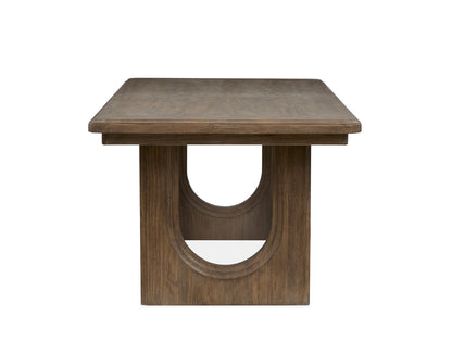 Magnussen - Westbourne Dark Umber Extendable Trestle Dining Table - D5888-21 view 3