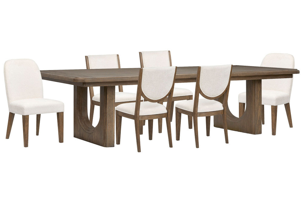 Magnussen - Westbourne Dark Umber Extendable Trestle Dining Table With 4 Side Chairs And 2 Host Chairs - D5888-21-KIT11 view 1