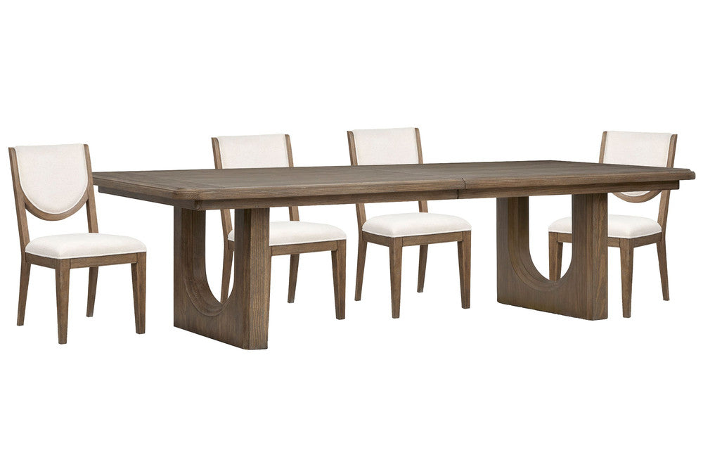 Magnussen - Westbourne Dark Umber Extendable Trestle Dining Table With 4 Side Chairs - D5888-21-KIT1 view 1