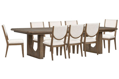 Magnussen - Westbourne Dark Umber Extendable Trestle Dining Table With 8 Side Chairs - D5888-21-KIT5 view 1