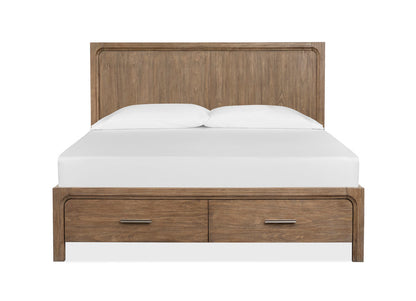 Magnussen - Westbourne Dark Umber King Panel Storage Bed With 2 Door Nightstands - B5888-64A-KIT8 view 4