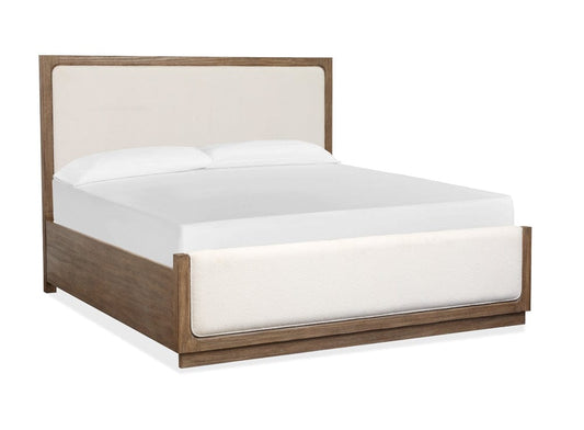 Magnussen - Westbourne Dark Umber King Upholstered Panel Bed - B5888-65 view 1