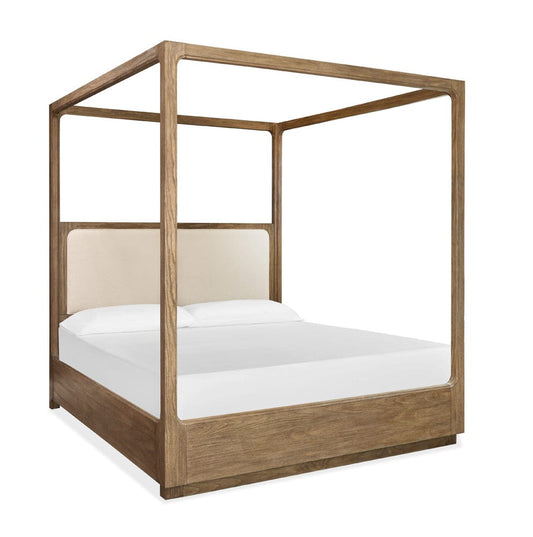 Magnussen - Westbourne Dark Umber King Upholstered Poster Bed - B5888-66 view 1