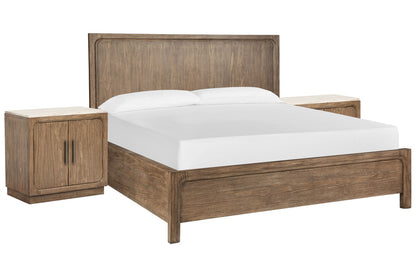 Magnussen - Westbourne Dark Umber Queen Panel Bed With 2 Door Nightstands - B5888-54-KIT8 view 1