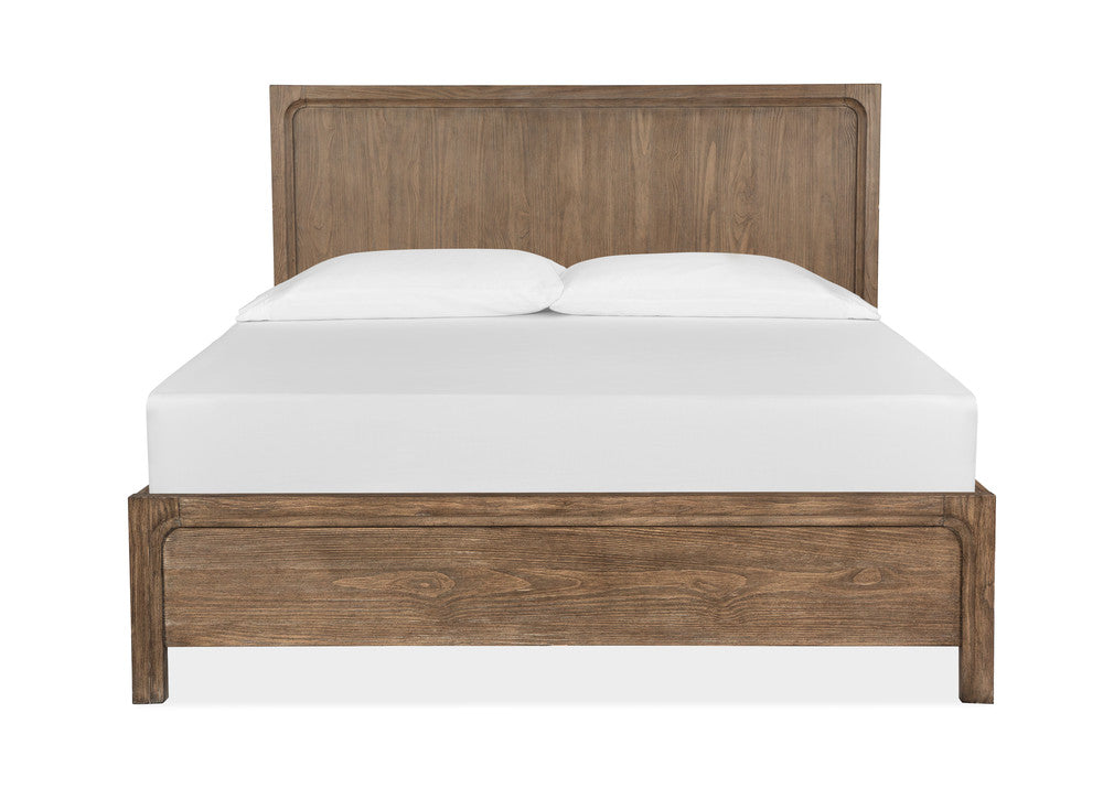 Magnussen - Westbourne Dark Umber Queen Panel Bed With Door Nightstand - B5888-54-KIT7 view 3