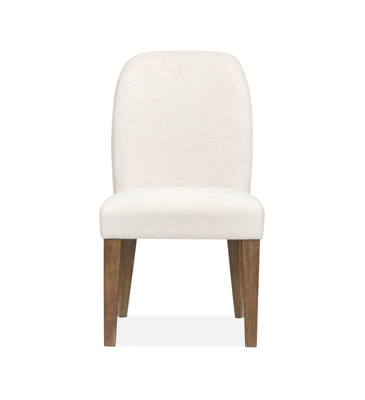 Magnussen - Westbourne Dark Umber Upholstered Host Chair Two Pack - D5888-66 view 2