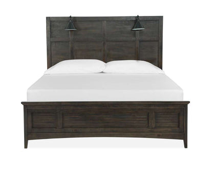 Magnussen - Westley Falls Complete California King Lamp Panel Bed with Regular Rails - B4399-79 veiw 1