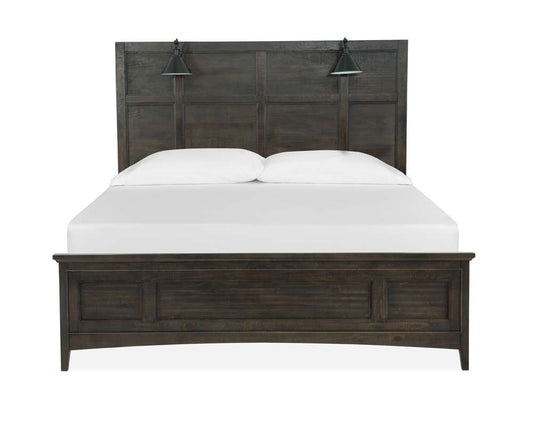 Magnussen - Westley Falls Complete California King Lamp Panel Bed with Regular Rails - B4399-79 veiw 1