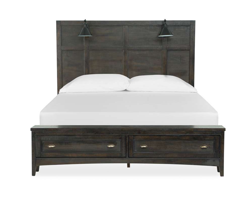 Magnussen - Westley Falls Complete King Lamp Panel Storage Bed - B4399-69B veiw 1