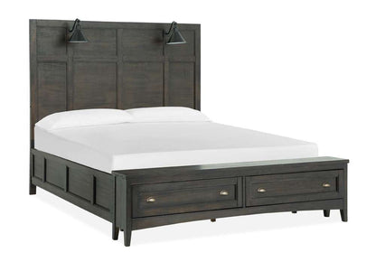 Magnussen - Westley Falls Complete King Lamp Panel Storage Bed - B4399-69B veiw 2