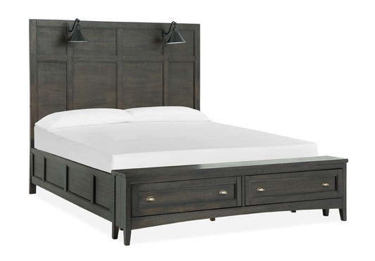 Magnussen - Westley Falls Complete King Lamp Panel Storage Bed - B4399-69B veiw 2
