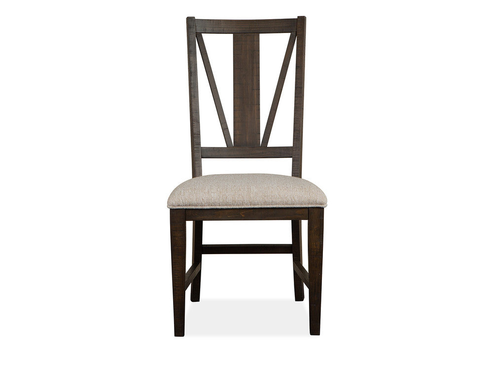 Magnussen - Westley Falls Graphite 52" Round Dining Table With 4 Side Chairs - D4399-27-KIT1 view 6