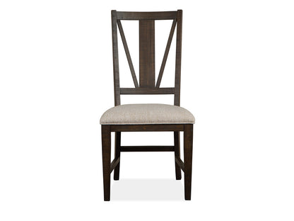 Magnussen - Westley Falls Graphite 52" Round Dining Table With 4 Side Chairs - D4399-27-KIT1 view 6