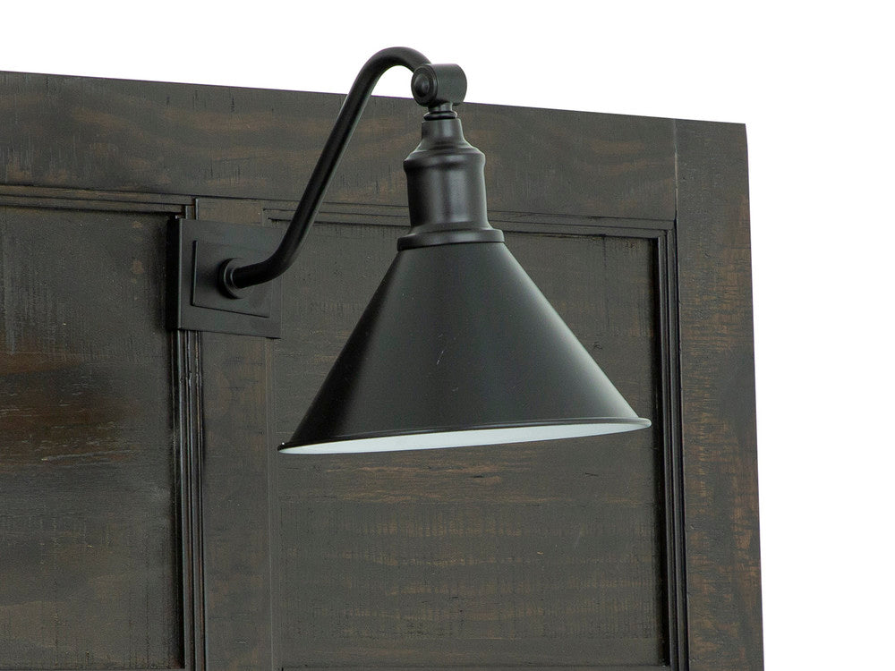 Magnussen - Westley Falls Graphite California King Lamp Panel Bed With Nightstand - B4399-79-KIT1 view 7
