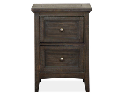 Magnussen - Westley Falls Graphite California King Lamp Panel Bed With Small Nightstand - B4399-79-KIT7 view 6