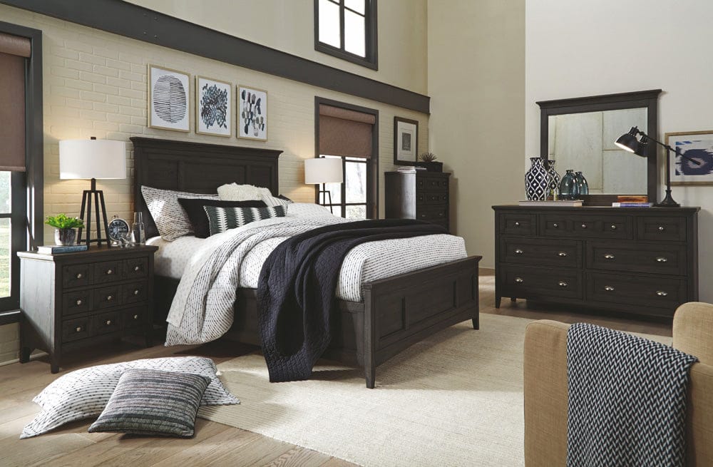 Magnussen - Westley Falls Graphite Drawer Dresser With Landscape Mirror - B4399-2040 view 9