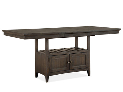 Magnussen - Westley Falls Graphite Extendable Counter Height Dining Table With 4 Counter Chairs - D4399-42-KIT1 view 7
