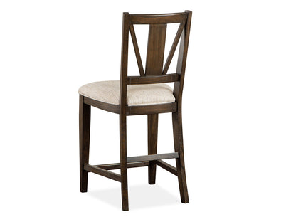 Magnussen - Westley Falls Graphite Extendable Counter Height Dining Table With 4 Counter Chairs - D4399-42-KIT1 view 8
