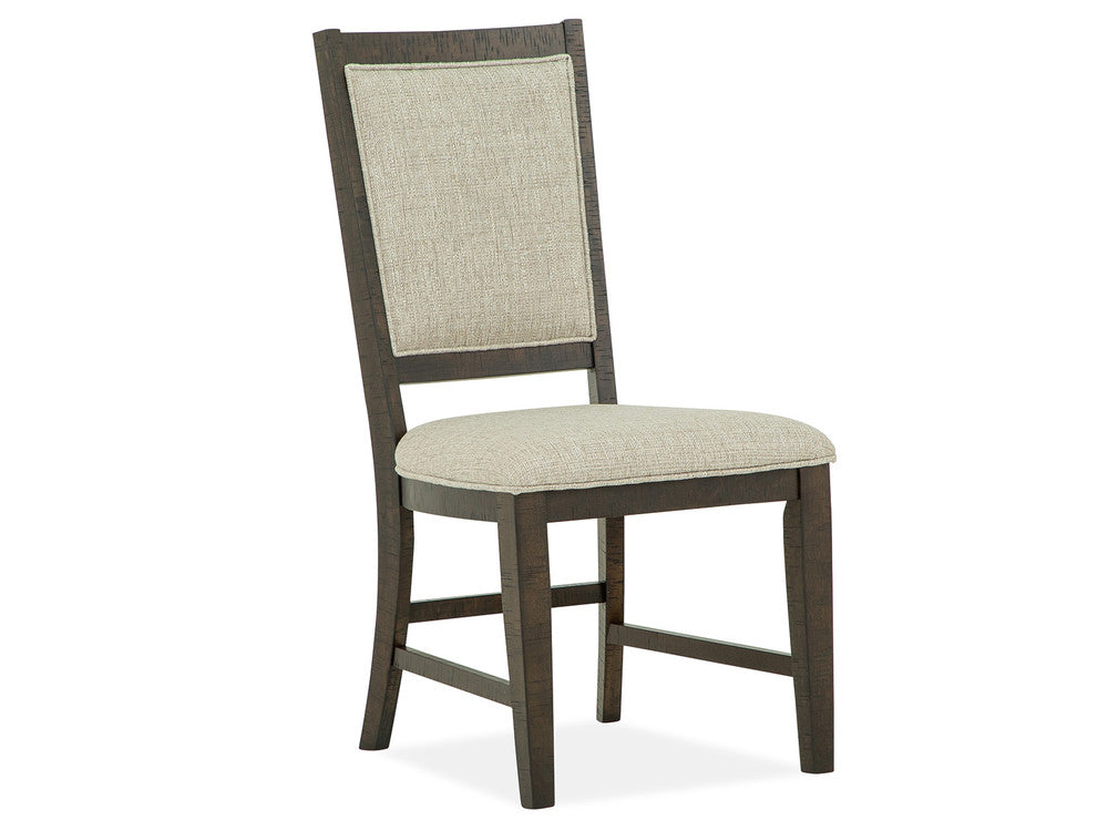 Magnussen - Westley Falls Graphite Extendable Trestle Dining Table With 6 Upholstered Side Chairs - D4399-25-KIT7 view 6