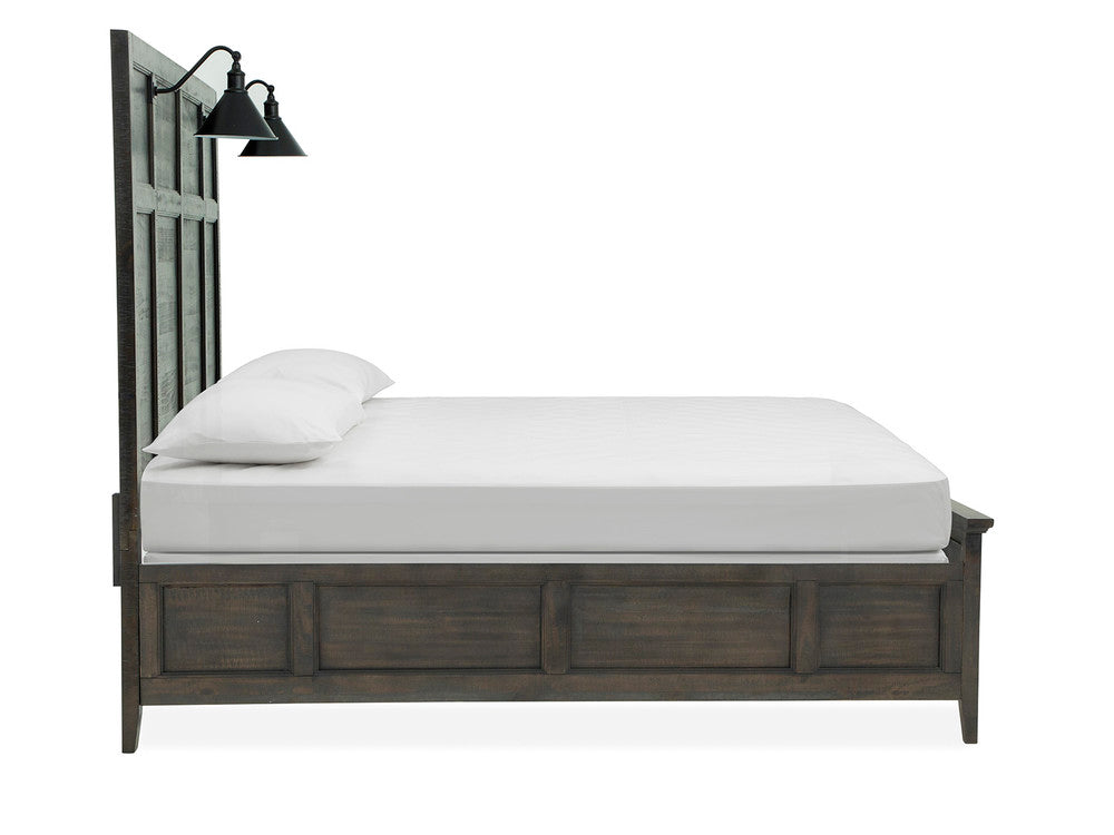 Magnussen - Westley Falls Graphite King Lamp Panel Bed - B4399-69 view 3