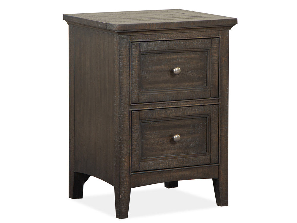 Magnussen - Westley Falls Graphite King Lamp Panel Bed With 2 Small Nightstands - B4399-69-KIT8 view 5