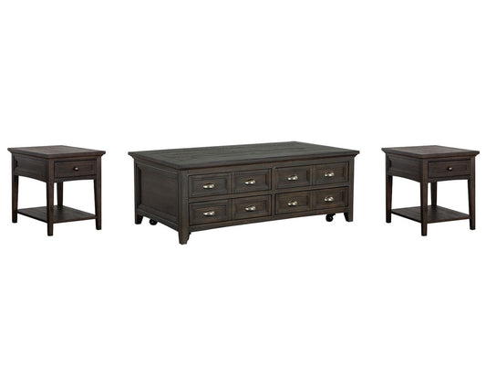 Magnussen - Westley Falls Graphite Lift Top Storage Cocktail Table With 2 End Table - T4399-50KIT8 view 1