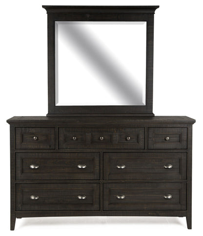Magnussen - Westley Falls Graphite Queen Lamp Panel Bed And Drawer Dresser With Landscape Mirror - B4399-59-KIT3 view 6